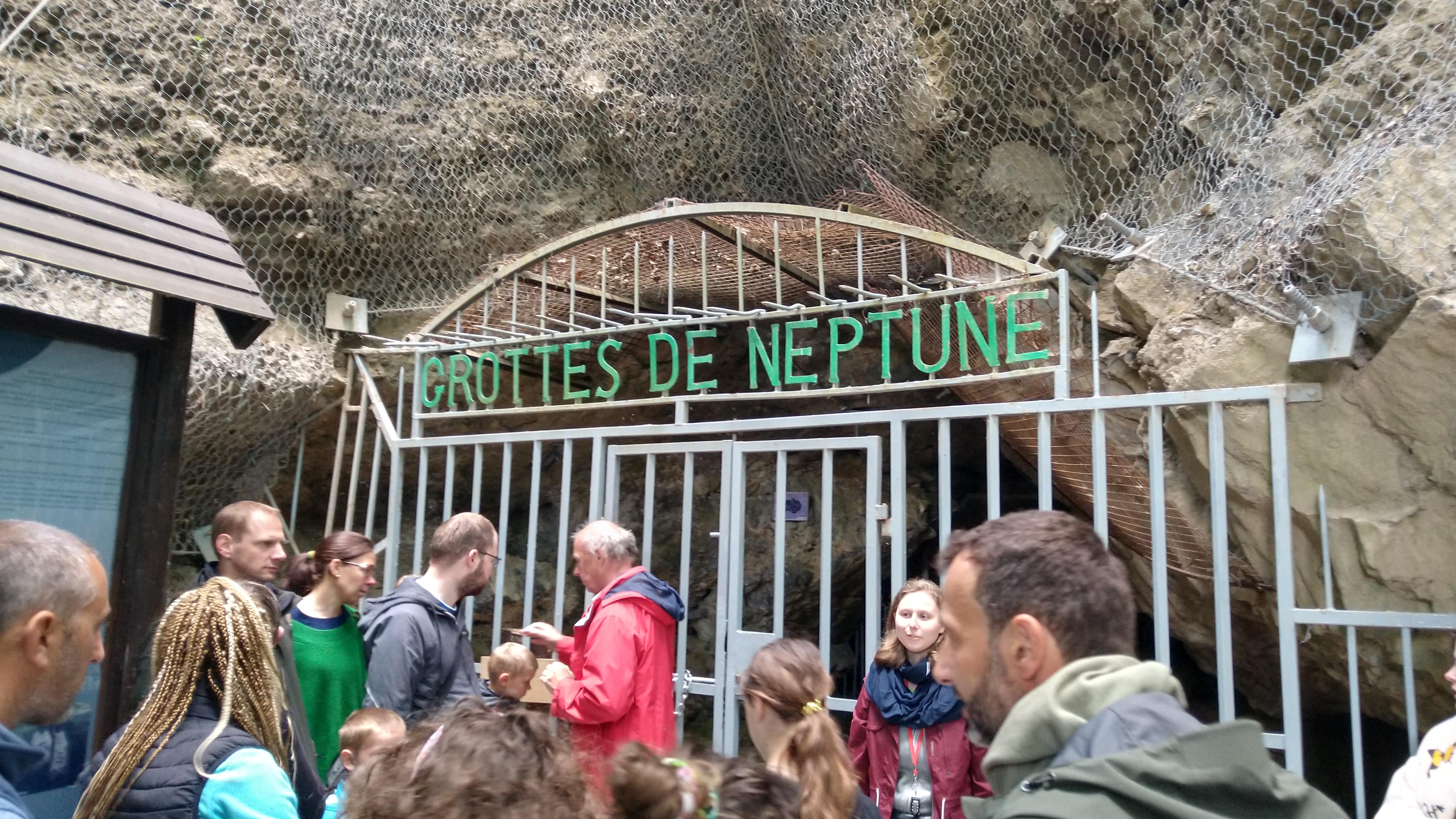 ingang Grottes De Neptune